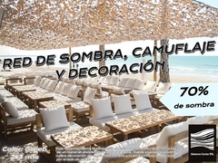 Media sombra camuflaje en valija confeccionada