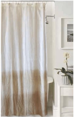 cortina baño tusor batik - comprar online