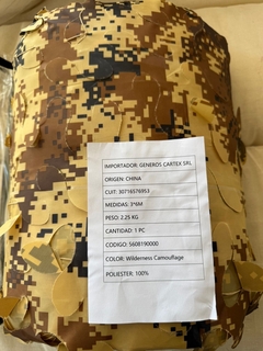 Imagen de Media sombra camuflaje en valija confeccionada