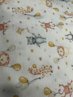 jersey algodon estampado peinado