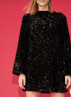 terciopelo con Lentejuelas y lycra - comprar online