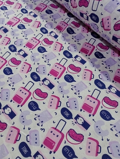 Imagen de jersey algodon estampado peinado