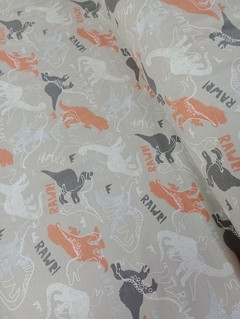 jersey algodon estampado peinado - comprar online