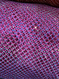 red con strass precio por metro - Retaceria burzaco