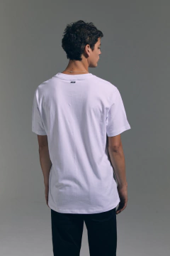 Remera Boy Blanca - ABC Not Found