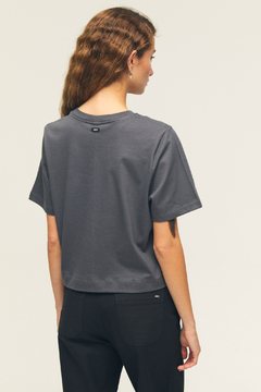 Remera Cuadrada Gris - ABC Not Found