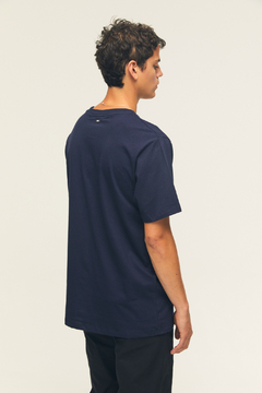 Remera Boy Azul Marino - ABC Not Found