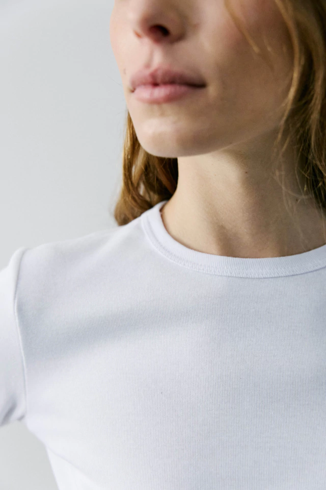 Remera ML RIB Blanca - comprar online