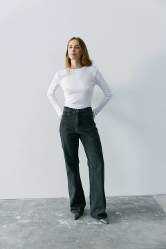 Pantalón Bull Mujer Gris en internet