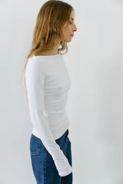 Remera ML Bote Blanca - tienda online