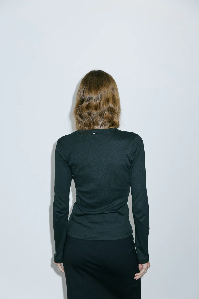 Remera ML RIB Negra - comprar online