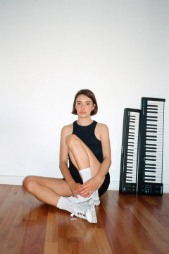 Crop Morley Negro - comprar online