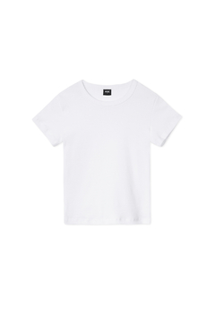 Remera BB Rib Blanco - comprar online