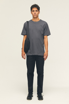Remera Boy Gris