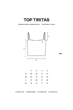 Top Tiritas Blanco - ABC Not Found
