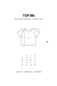 Top BB Blanco - comprar online