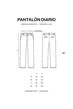 Imagen de Pantalón Diario Azul