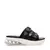Selena lady stork con burbuja abrojo y apliques negra