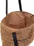 SHOPPING BAG DE PLAYA MILENA EFECTO YUTE CON LETRAS NEGRAS Juanita Jo - comprar online