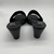 ILSE LAS WEIMANN sueco con taco chino de 7,5 cm hebilla decorativa frontal negro JQ 6018-10 en internet
