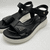 CATALINA LAS WEIMANN sandalia de comfort con 2 abrojos regulables tecnologías inteligente plantilla soft negra JL9012-6