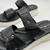 CARLA LAS WEIMANN sandalia comfort super liviana plantillas inteligentes con 1 abrojo negras base blanca JL9012-7 en internet