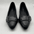 SENTA LAS WEIMANN balerina super comfort elegante en ecocuero negra JQ 9399-13 - Las Weimann