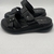 CARLA LAS WEIMANN negra con base negra abrojo para regulas plantilla soft JL9012-7 - Las Weimann