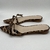 JARVIA chata LAS WEIMANN animal print con 2 hebillas - Las Weimann