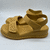 DEVIN LAS WEIMANN sandalia de comfort con dos abrojos super liviana taco al tono JL50212-10 amarilla - comprar online