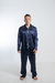 Calça e Camisa Manga Longa azul marinho com vies off na internet