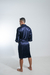 Robe masculino curto cetim azul marinho com vies off na internet