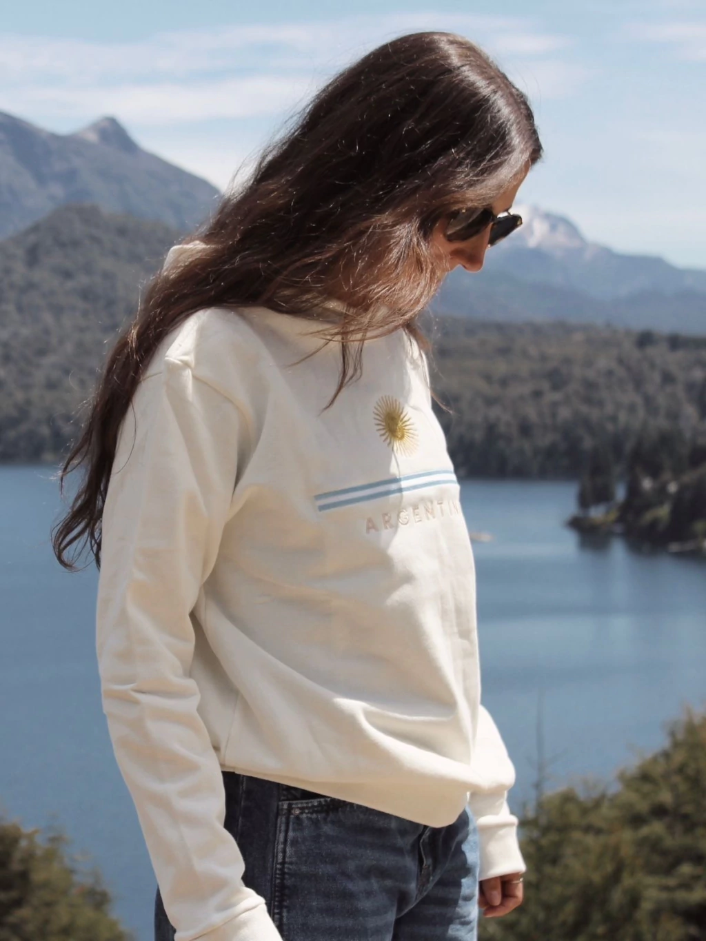 BUZO ARGENTINA MIA ( CRUDO, HABANO Y VISON)