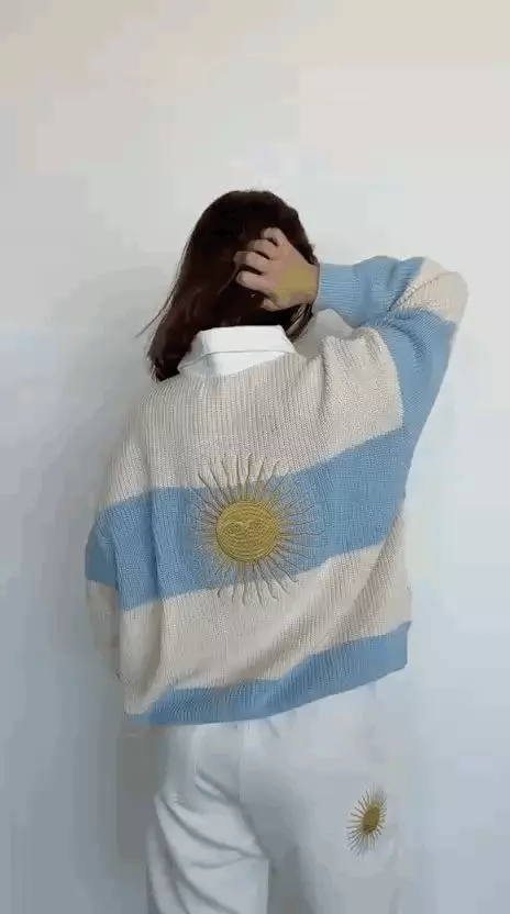 SWEATER OID MORTALES RAYADO