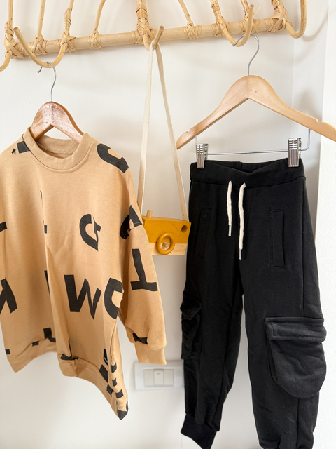 Jogger POCKET BLACK
