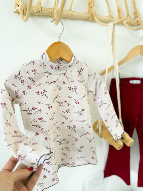 Polera BERTHA CHERRY