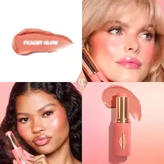 Imagen de Charlotte Tilbury - PRE ORDER | Unreal Lip + Cheek Glow Blush Stick with Hyaluronic Acid