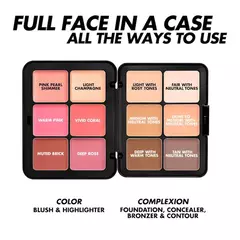 MAKE UP FOR EVER - HD Skin Face Essentials – Longwear Full Face Cream Palette 1: Light to Medium - New York Beauty Store