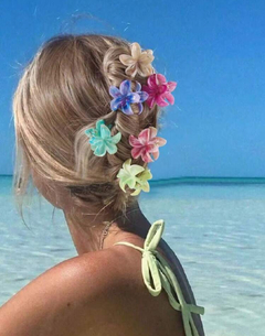 Flower Hair Clip Brights - Mini en internet