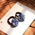 Dupla botões Azul Royal - comprar online