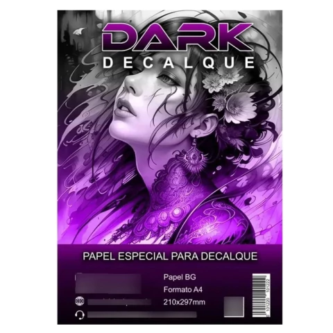 Papel Dark BG A4 P/ Impressoras Tanque de Tinta - 50 Folhas