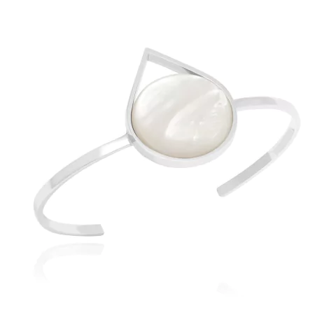 Bracelete Flor Madrepérola