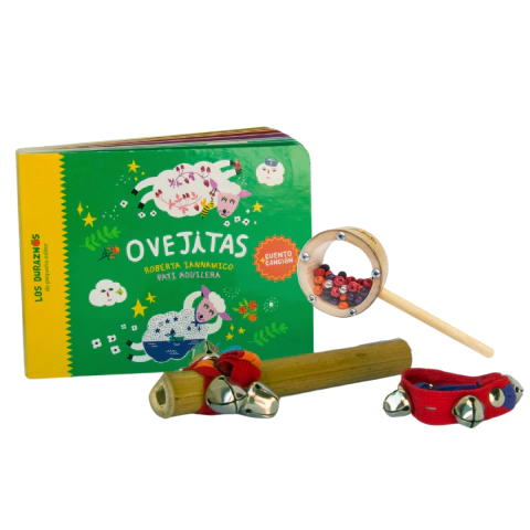 Combo "Contar, cantar y sonar" : un libro y un instrumento musical