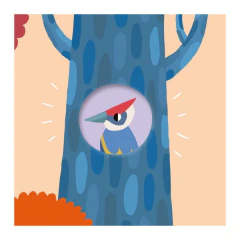 Mi árbol, mi casa. Pájaro carpintero en internet