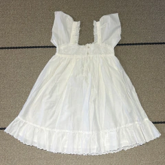 Vestido de algodón blanco bordado Cheeky *NUEVO* 8 Años - comprar online