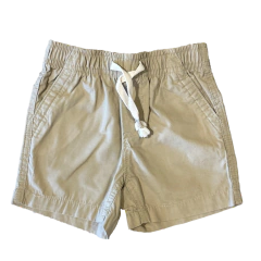 Short Gap de gabardina beige 12-18 Meses