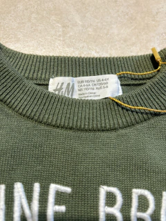 Buzo tejido Dinosaurio Lentejuelas H&M 4-6 Años - comprar online