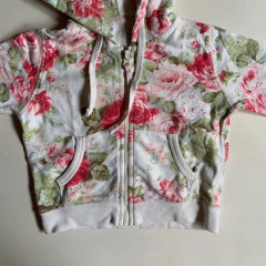 Campera de algodón floreada Little Akiabara - 3-6M - comprar online