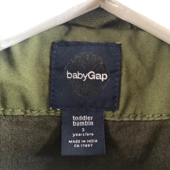 Imagen de Campera de gabardina militar verde Gap - 3A