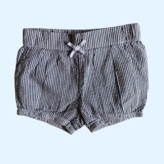 Short finito rayado con cintura elástica H&M - 3-6M